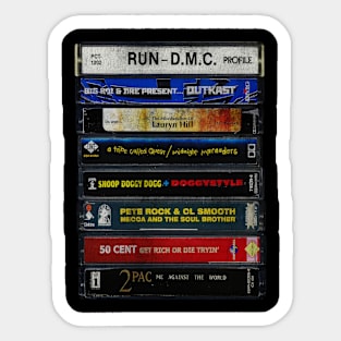 Hip Hop Album Vintage Collection Sticker
